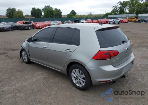 2015 Volkswagen Golf Tsi S 4-Door из США, поврежденный, VIN 3VW217AUXFM019819